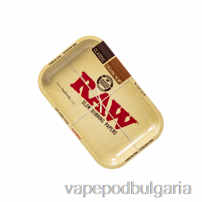 Vape 10000 Дръпки Raw Classic Metal Rolling Trays Mini